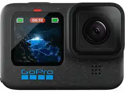 Media Markt GoPro Hero12 Black Action Cam, 5.3K60, 27 MP Foto, Hypersmooth 6.0, 2x längere Akkulaufzeit Angebot