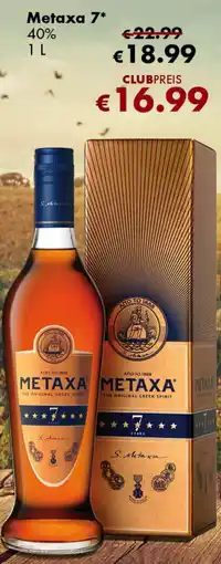 Travel FREE Metaxa 7 Angebot