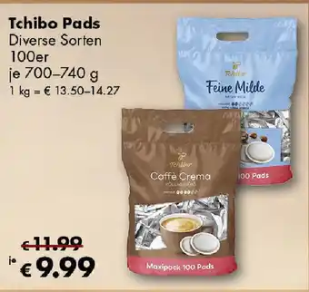 Travel FREE Tchibo Pads Angebot