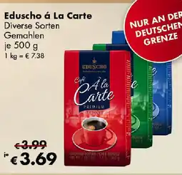 Travel FREE Eduscho á La Carte Angebot