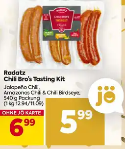 Billa Radatz Chili Bro's Tasting Kit Angebot