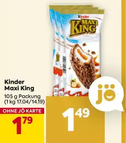 Billa Kinder Maxi King Angebot