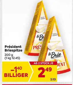 Billa Président Briespitze Angebot