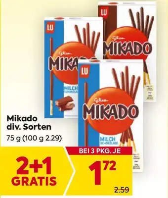 Billa Mikado div. Sorten Angebot
