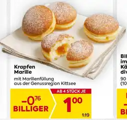 Billa Krapfen Marille Angebot