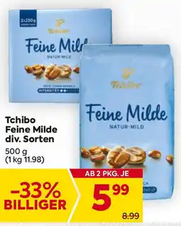 Billa Tchibo Feine Milde div. Sorten Angebot
