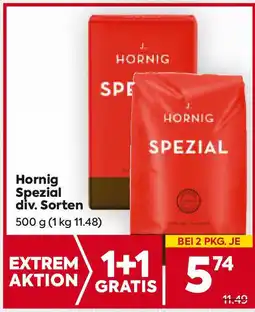 Billa Hornig Spezial div. Sorten Angebot