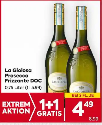 Billa La Gioiosa Prosecco Frizzante DOC Angebot