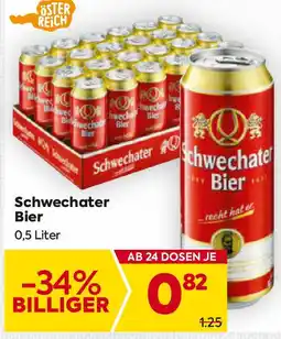 Billa Schwechater Bier Angebot