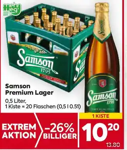 Billa Samson Premium Lager Angebot