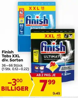 Billa Finish Tabs XXL div. Sorten Angebot