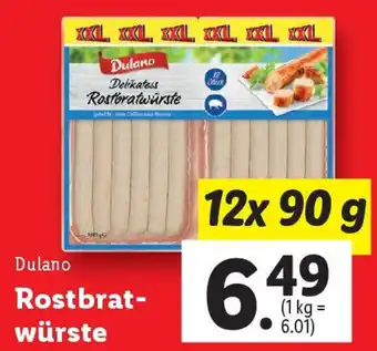 Lidl Rostbratwürste Angebot