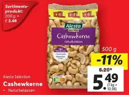 Lidl Cashewkerne Angebot