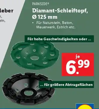 Lidl Diamant-Schleiftopf, Ø 125 mm Angebot