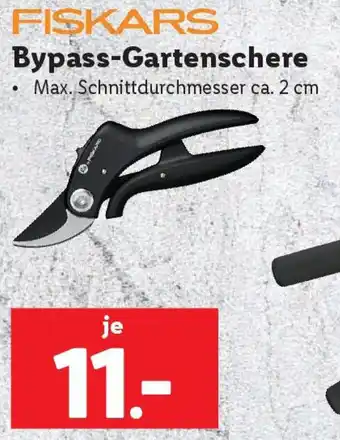 Lidl FISKARS Bypass-Gartenschere Angebot