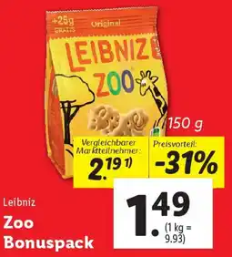 Lidl Zoo Bonuspack Angebot