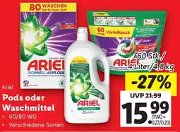 Lidl Pods oder Waschmittel Angebot