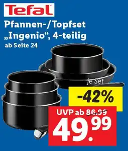 Lidl Pfannen-/Topfset Ingenio, 4-teilig Angebot