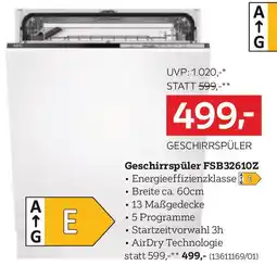 XXXLutz Geschirrspüler FSB32610Z Angebot