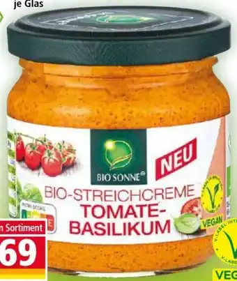 Norma Bio-Streichcreme Tomate-Basilikum Angebot