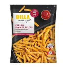 Billa Wellen Pommes Frites Angebot