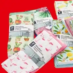 Interspar Mikrofaser Geschirrtücher Angebot