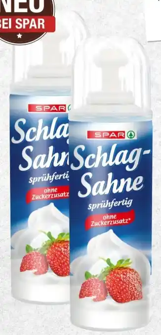 Spar Schlagsahne Angebot