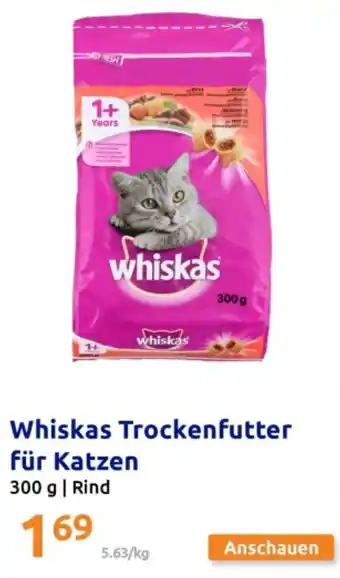Action Whiskas Trockenfutter für Katzen Angebot