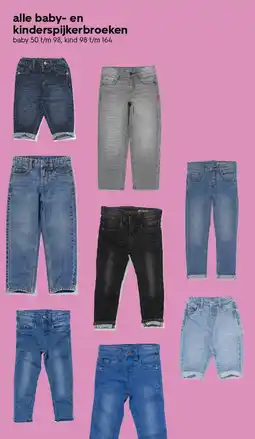 HEMA alle baby- en kinderspijkerbroeken Angebot