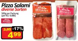 Wurstico Pizza Salami Angebot