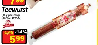 Wurstico Teewurst Angebot
