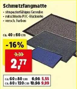 Thomas Philipps Schmutzfangmatte Angebot