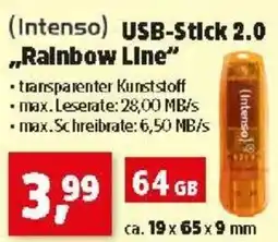 Thomas Philipps (Intenso) USB-Stick 2.0 ,,Rainbow Line Angebot