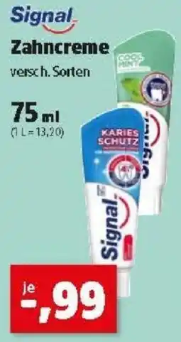 Thomas Philipps Signal Zahncreme Angebot