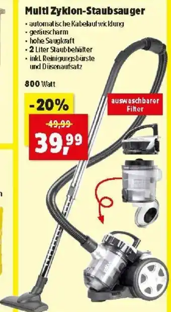 Thomas Philipps Multi Zyklon-Staubsauger Angebot