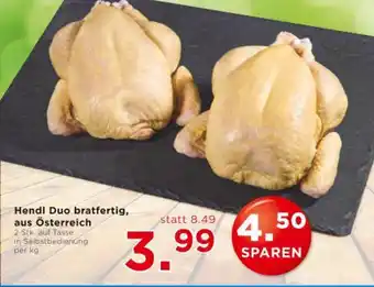 Unimarkt Hendl Duo bratfertig Angebot