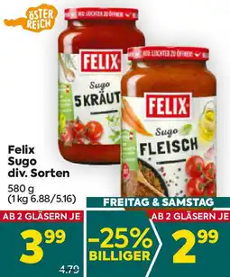 Billa Felix Sugo Angebot