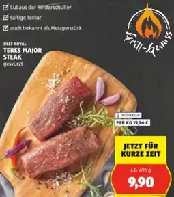 Hofer Beef royal teres major steak Angebot