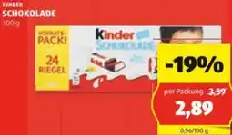 Hofer Kinder schokolade Angebot