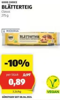 Hofer Blätterteig Angebot