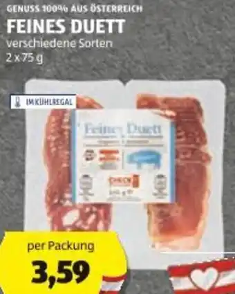 Hofer Feines duett Angebot