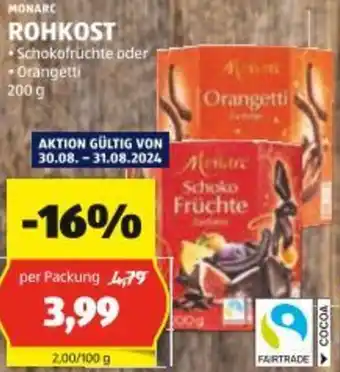 Hofer Rohkost Angebot