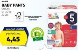 Hofer Mamia baby pants Angebot