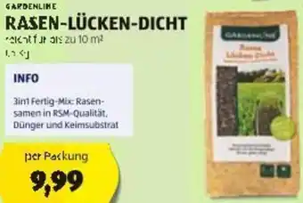 Hofer Gardenline rasen-lücken-dicht Angebot