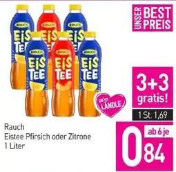 Sutterlüty Rauch Eistee Pfirsich oder Zitrone Angebot