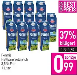 Sutterlüty Formil Haltbare Vollmilch 3,5% Fett Angebot