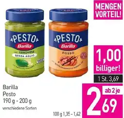 Sutterlüty Barilla pesto Angebot