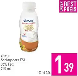 Sutterlüty Clever Schlagobers 36% Fett Angebot