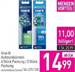 Sutterlüty Oral-b aufsteckbürsten Angebot