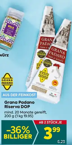 Billa Grana Padano riserva dop Angebot